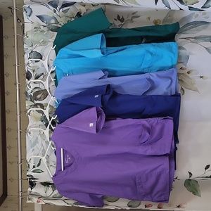 Womens scrub top bundle